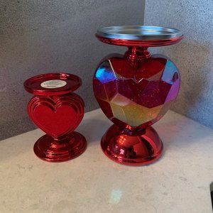 Bath & Body Works Valentines Candle Holders